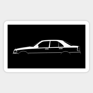 Mercedes-Benz C-Class (W202) Silhouette Magnet